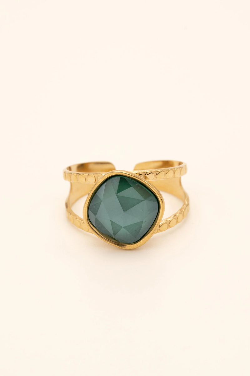 Bague Manoel (vert royal)