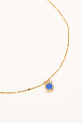 Collier Edna (Bleu)