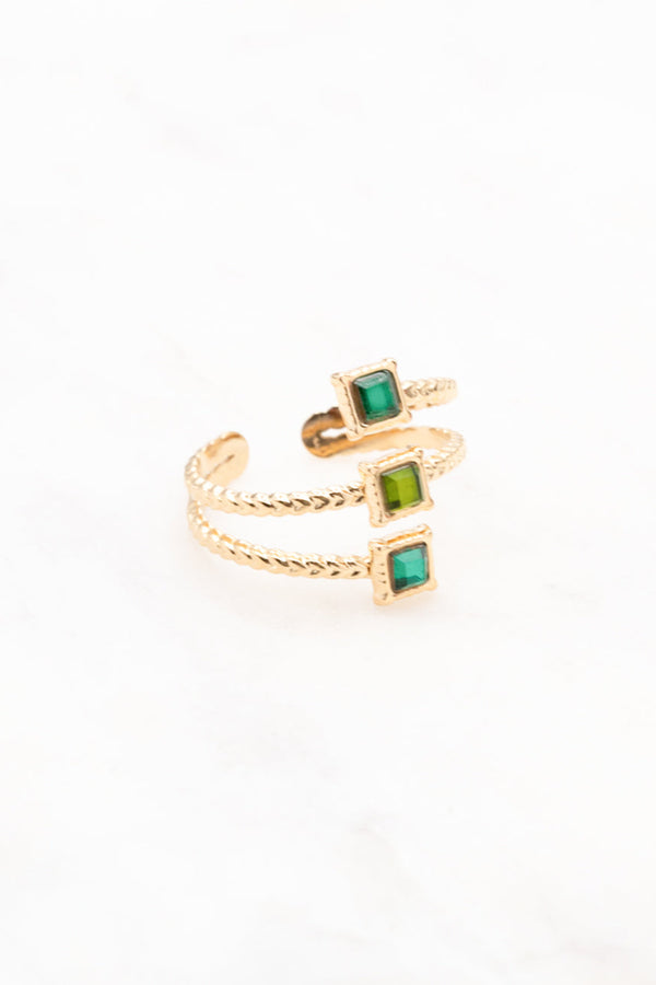 Bague Carezza (vert)